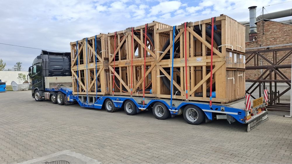Vand semi trailer mega, 4 axe