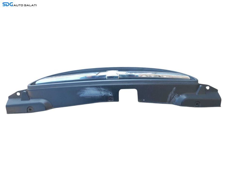 Grila Centrala cu Emblema Sigla de pe Bara Spoiler Fata Chevrolet Aveo 2003 - 2008 Cod 96492235 [N1112]