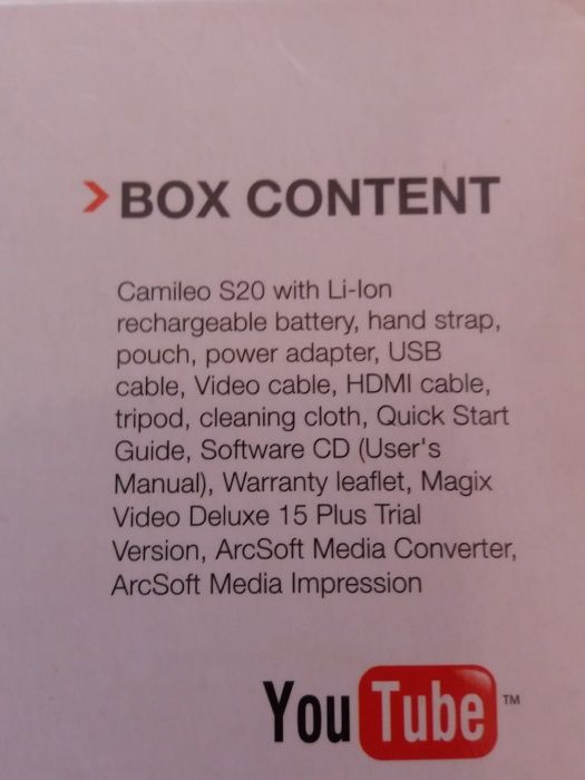 HD Toshiba S20 Produsul este nou