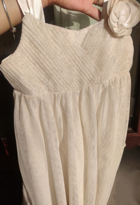 Официална лятна рокля за момиче 110см