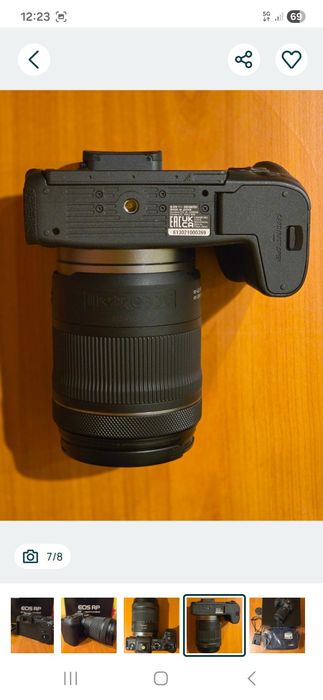Vand camera foto mirrorless Canon RP, ca nou