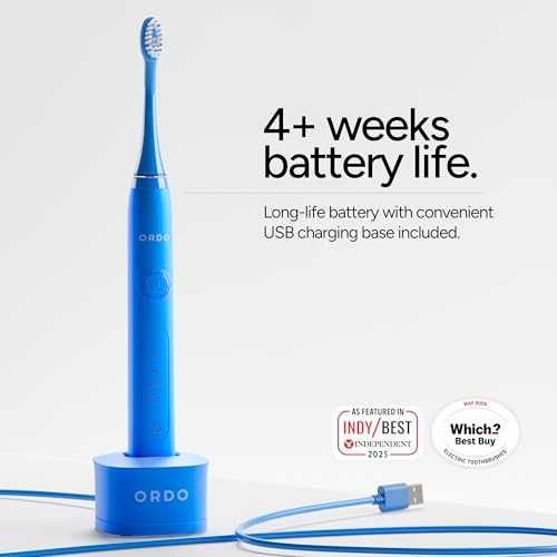 Електрическа четка за зъби ORDO Sonic+ 4 режима Arctic Blue