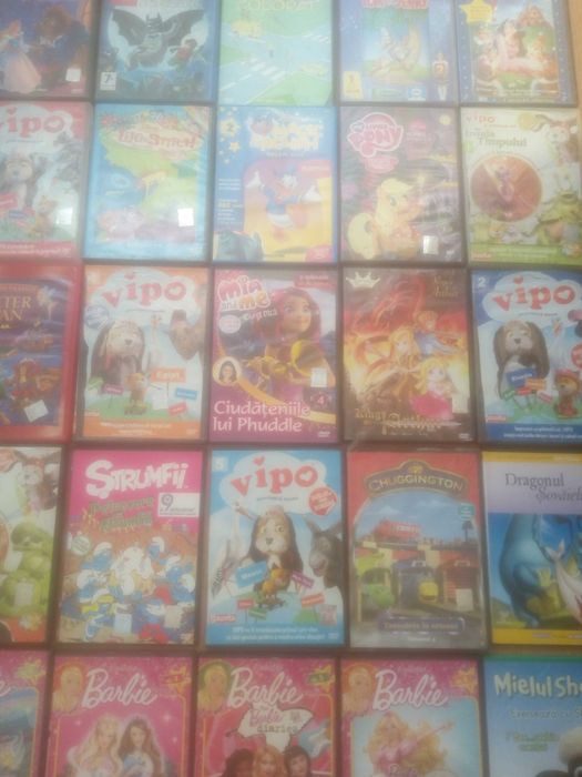 100 dvd-cd pentru copii