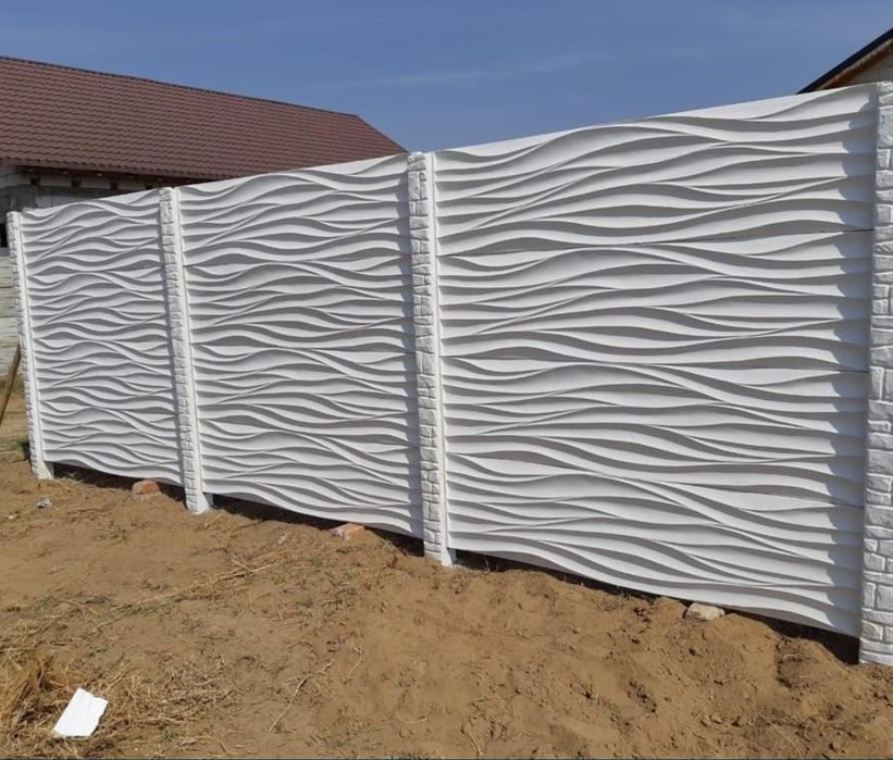 Producem și montam garduri PREFRABICATE DIN BETON