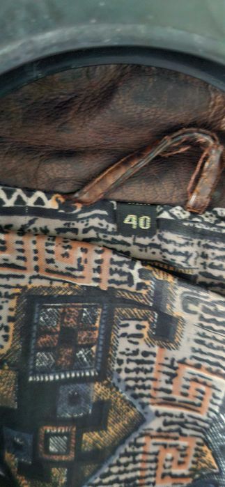 Geaca piele masura 40 femei