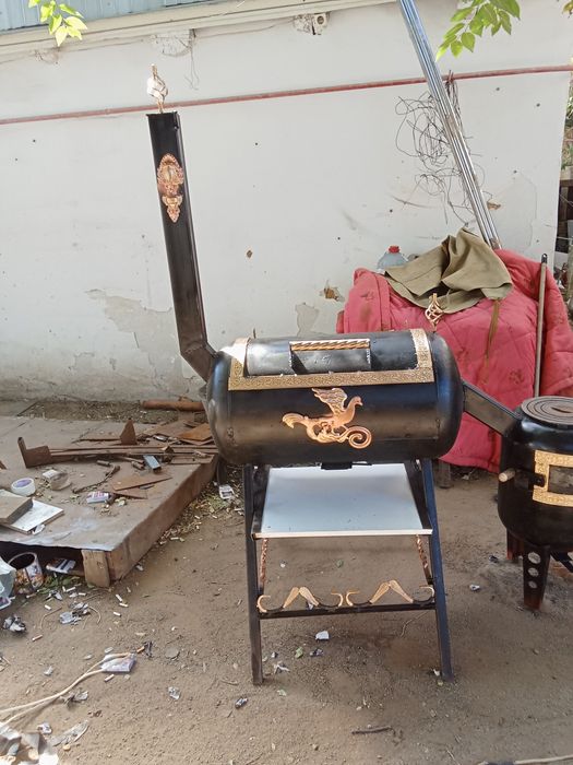 Мангал 3 в однм каптилня