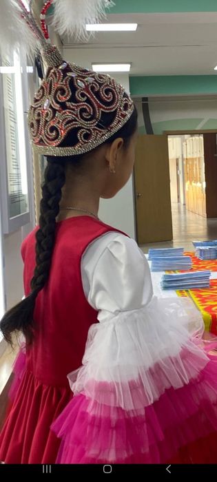 Национальное платье. Қазақша көйлек.