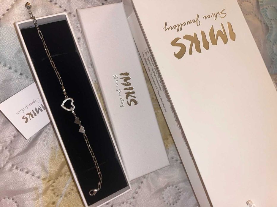 Сребърна оригинална гривна