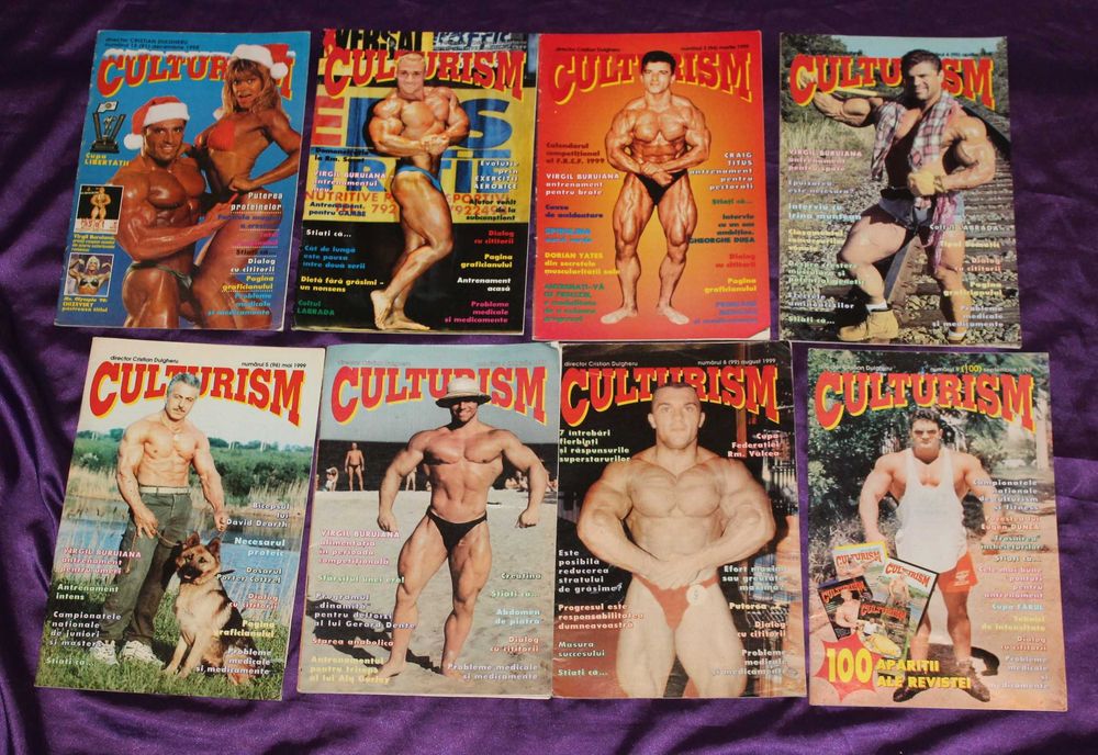 Revista Culturism Conditia fizica 1993 1994 1995 1996 997 1998 1999 Pro Muscle Magazin sport fitness reviste fitness