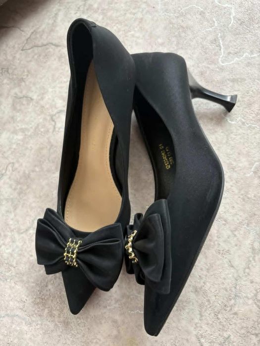 Черные ооочень удобные туфельки