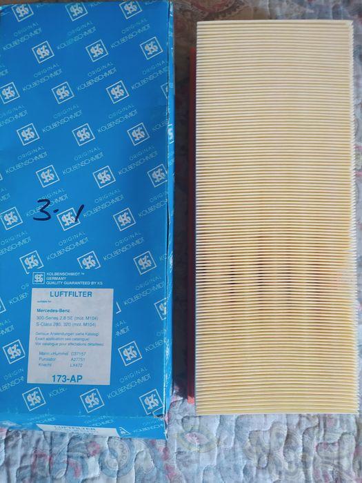 Оригинал фильтры KOLBENSCHMIDT