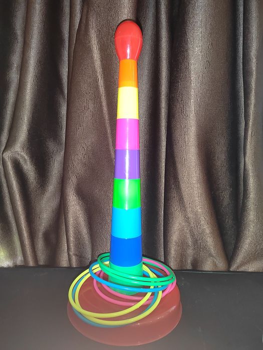 Хвърляне на рингове - детска игра