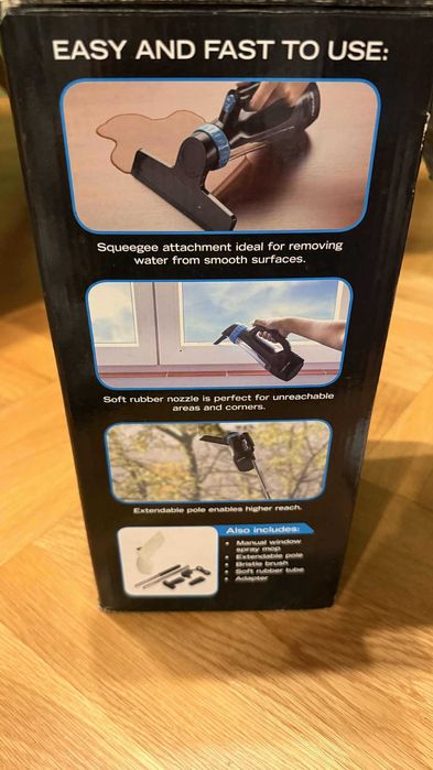 Rovus Window Vacuum Cleaner – безжичен уред за почистване на прозорци