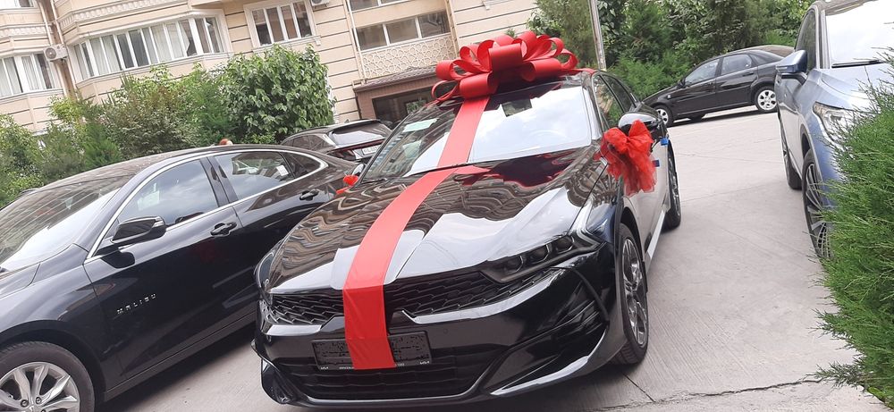 Бантик под заказ специальный подарочный лента красная