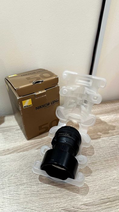 Nikon: 50mm с диафрагмой 1/4