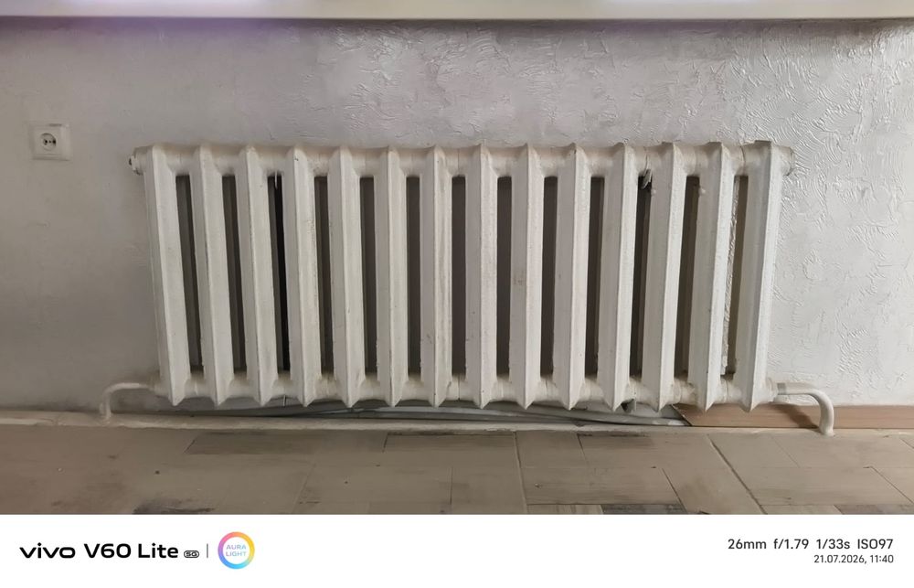 Продам чугунные радиаторы