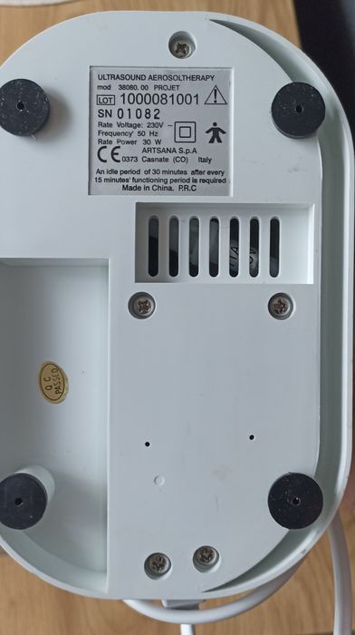 Aparat aerosoli Projet Italia cu ultrasunete