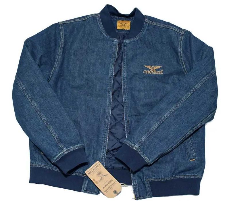 Джинсовые куртки "Montana" (бомбер, тип III, шерпа)