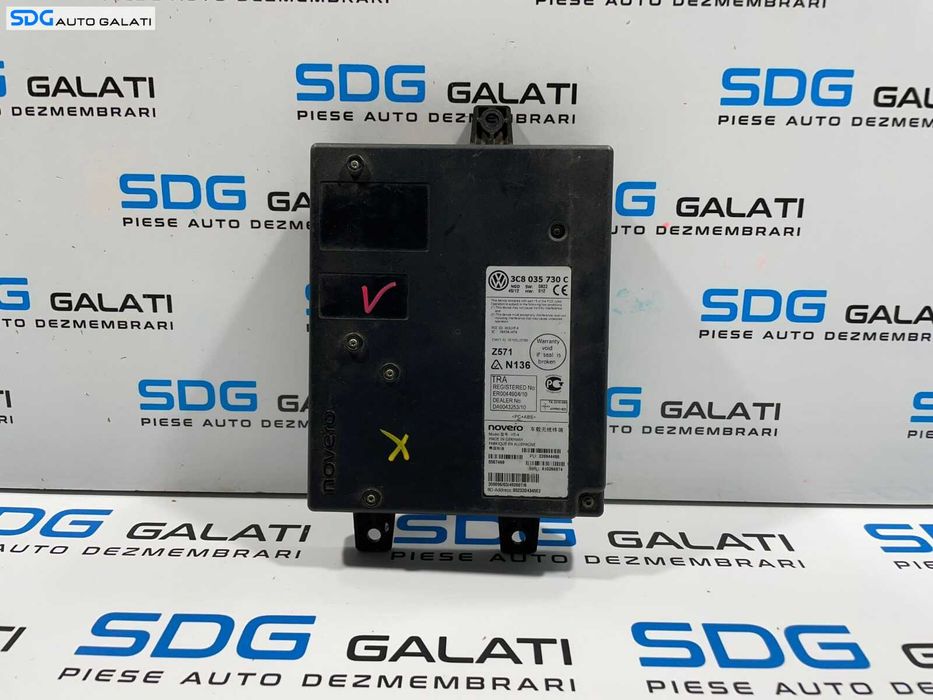 Unitate Modul Calculator Bluetooth Skoda Yeti 2010 - 2013 Cod 3C8035730C [L3738]