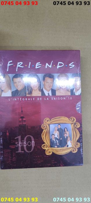 colectie completa dvd FRIENDS 10 SEZ. 39 dvd
