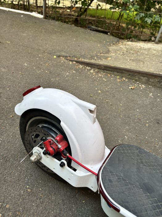 Trotinetă electrică MS Energy e20 Albă– Autonomie 60-70 km,Suspensii