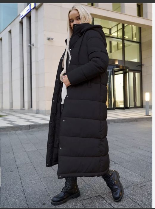 Куртка длинная пуховик 12500