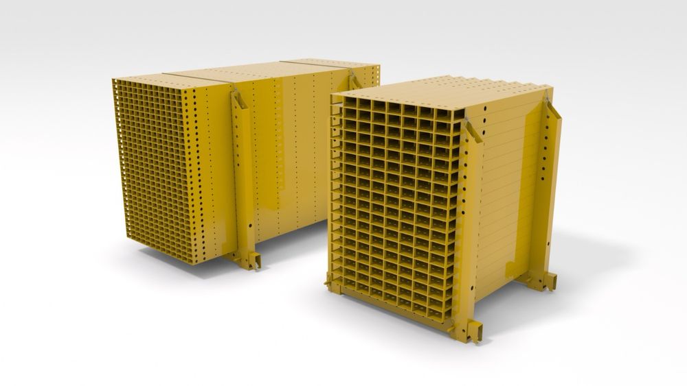 Система стен и колонн опалубка