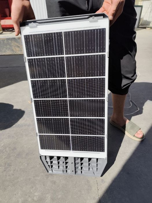 Уличные светильники на солнечных батареях