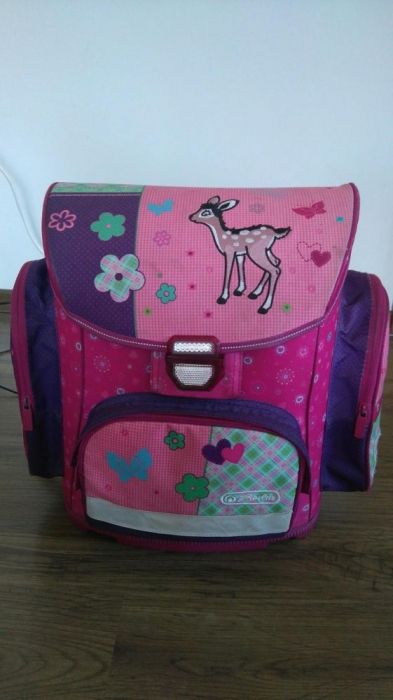 Ученическа раница Herlitz с подарък несесер