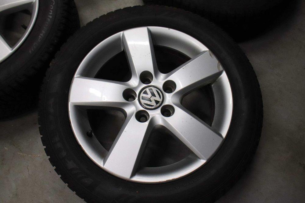 Jante originale VW pe 16 inch 205 55 16 iarna Golf Passat Skoda Octavia