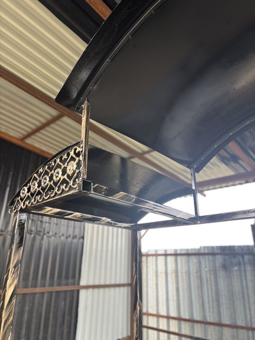 Мангал беседка казан