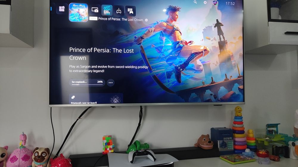 Playstation 5 (Ps5) disc edition + controller + cutie