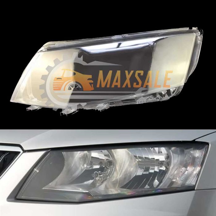 Капаци фарове Skoda Octavia 3 A7 (14-17) фар шкода октавия а7 комплект