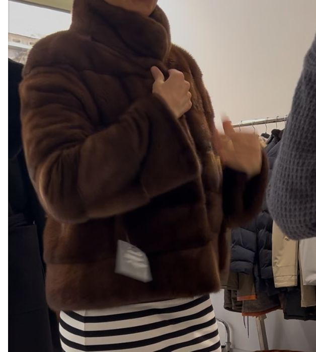 Шуба норковая из Греции