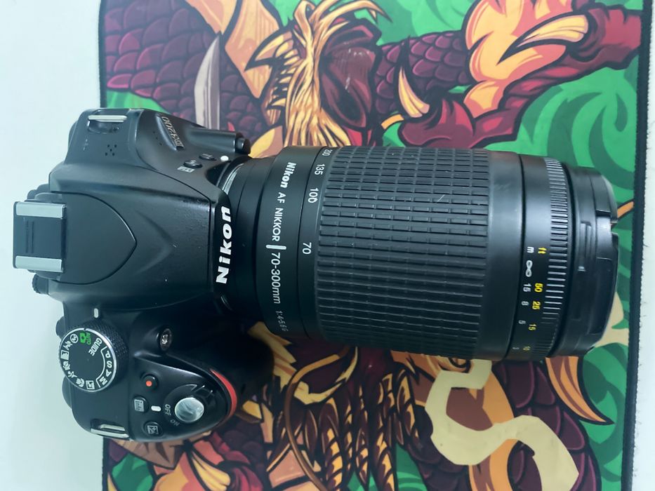 Nikon d3200 + 70-300