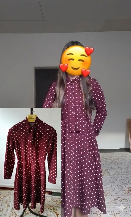 Продается двойка и бордовый платье