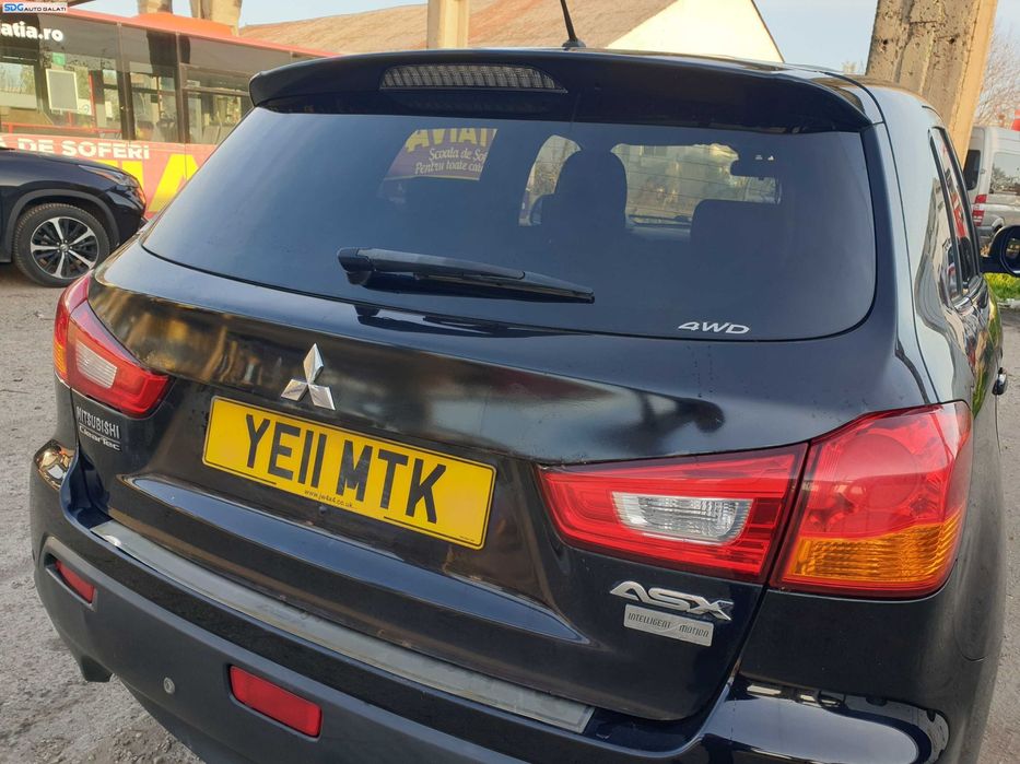 Haion Hayon Capota Portbagaj Dezechipat cu Luneta Geam Sticla cu Rugina Mitsubishi ASX NFL Non Facelift 2010 - 2012 Culoare X42 [K0650] [K0651]