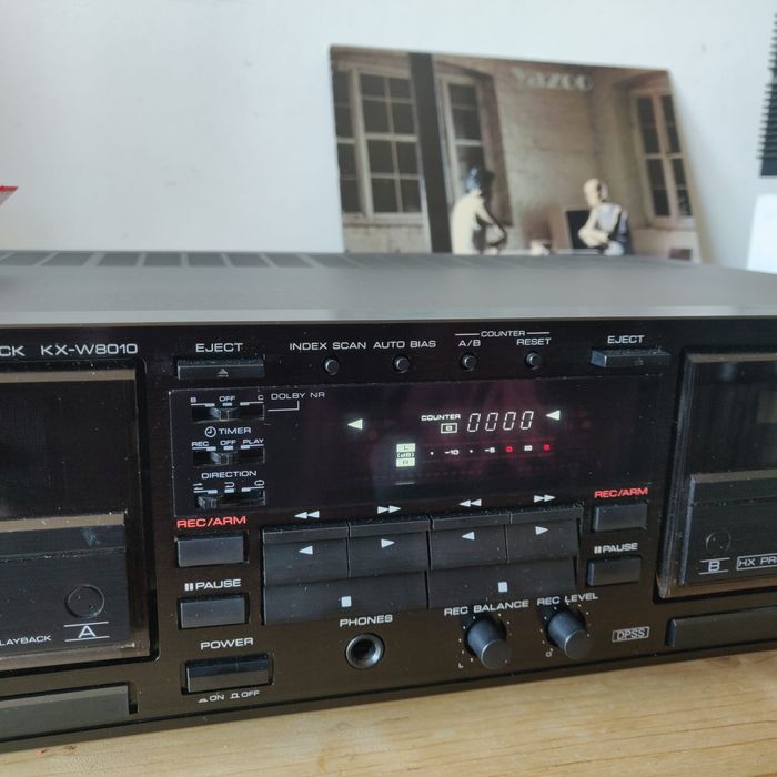 Deck Kenwood KX-W8010-dublu deck
