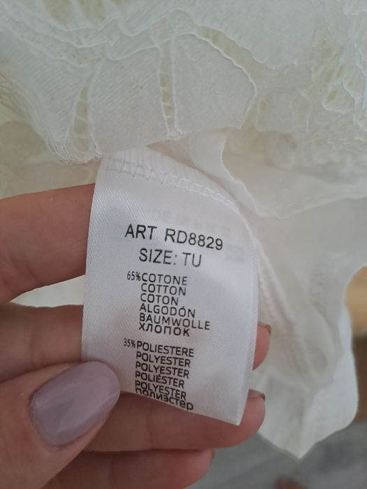 Rochie de vara, dantela moale