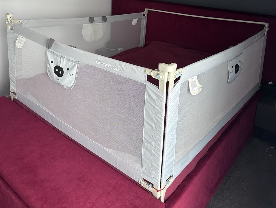Set 3 bariere de protectie pat culisante Primabobo