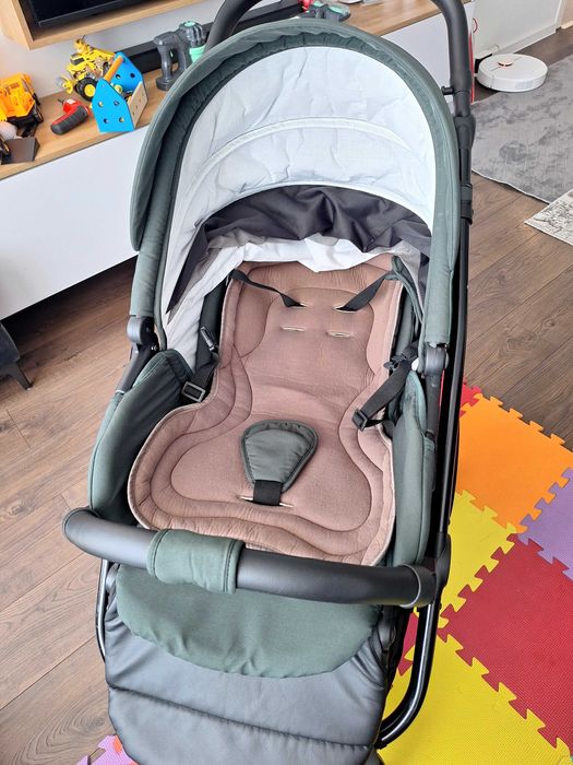 Количка Tutis uno 3+ Pistachio и столче за кола Cybex Aton 5