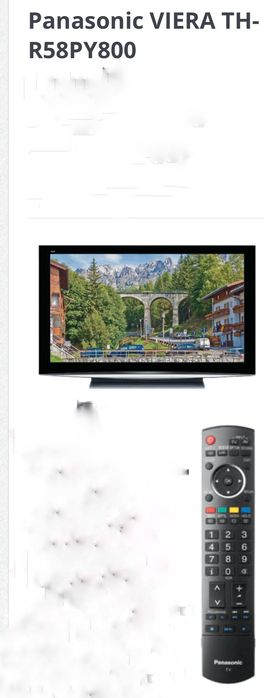 Panasonic TH-R58PY800 большой 1445х898