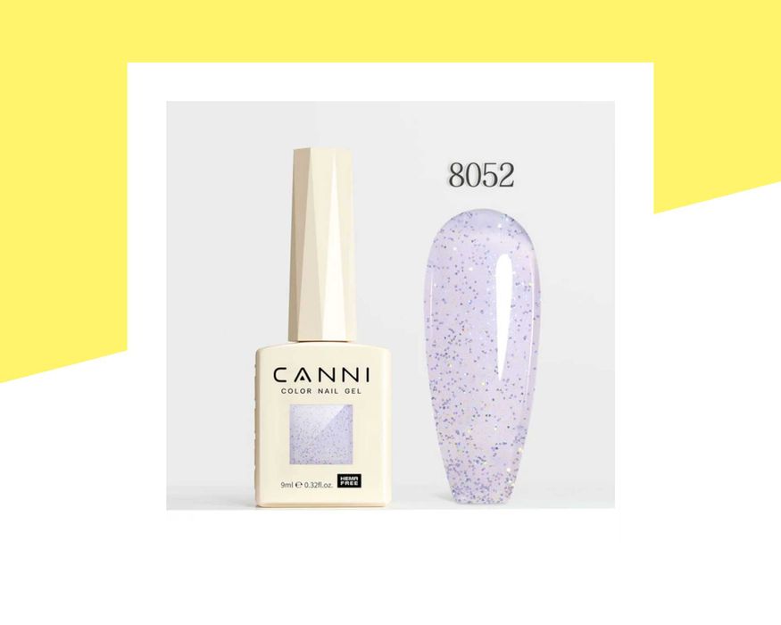 Професионален хипоалергенен гел лак серия „Fairy Glitter“ CANNI – 9 мл