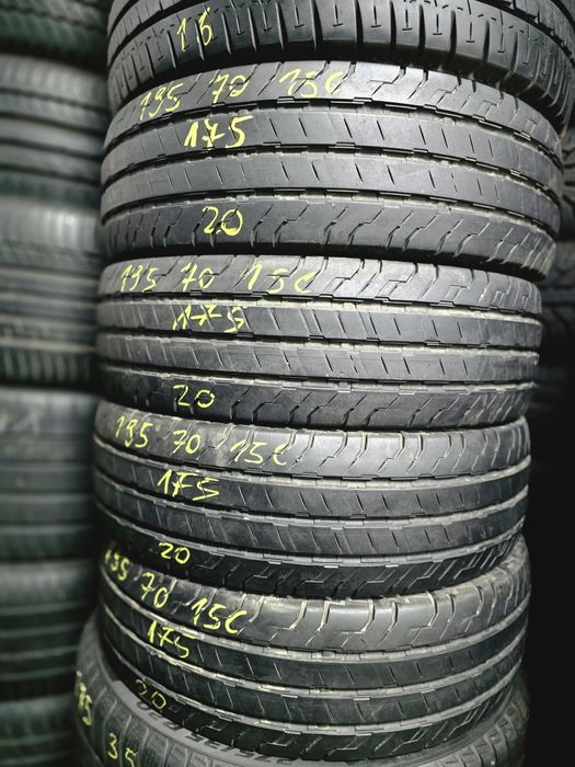 4x 195/70/15C VARA CONTINENTAL 2020 Stare excelentă