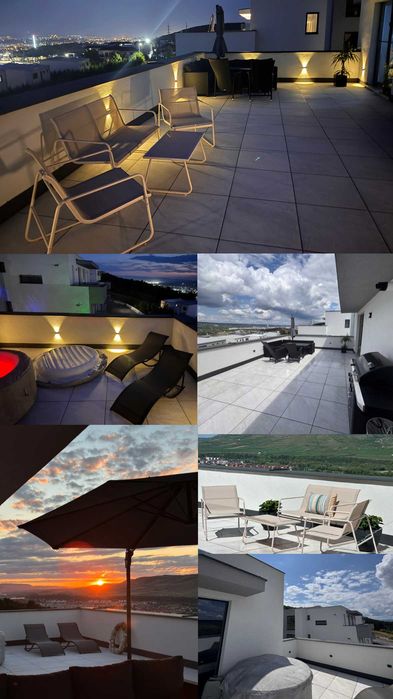 Apartament ultrafinisat cu terasă panoramică, zona Vivo!