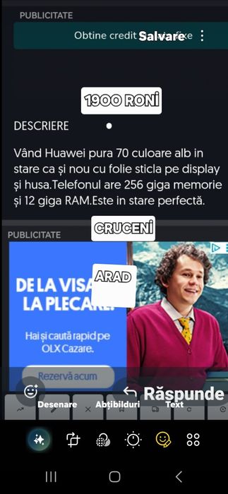 VÂND Huawei Pura 7O