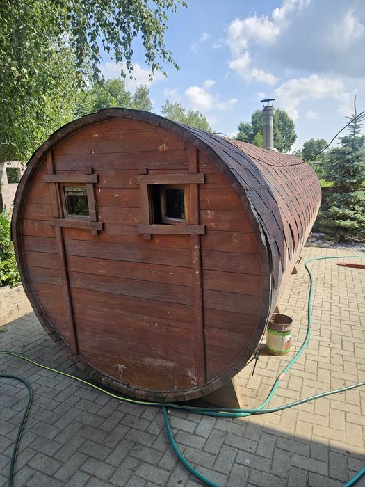 Продам  баню бочку  2 на 6