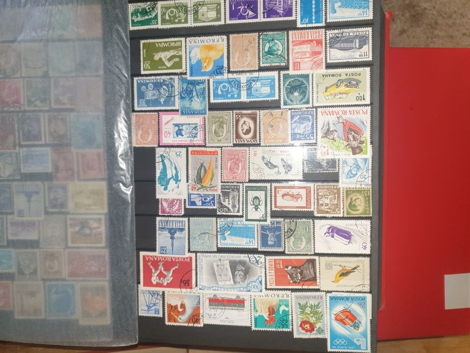 colectie de timbre plus bonus