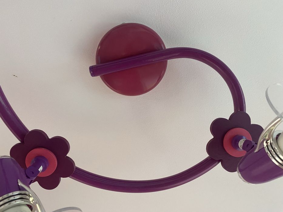 Lustra dormitor fete mov