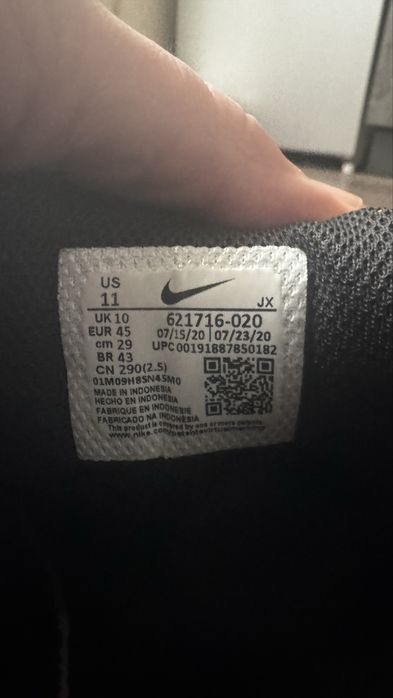 Маратонки Nike REAX 8 TR 44номер